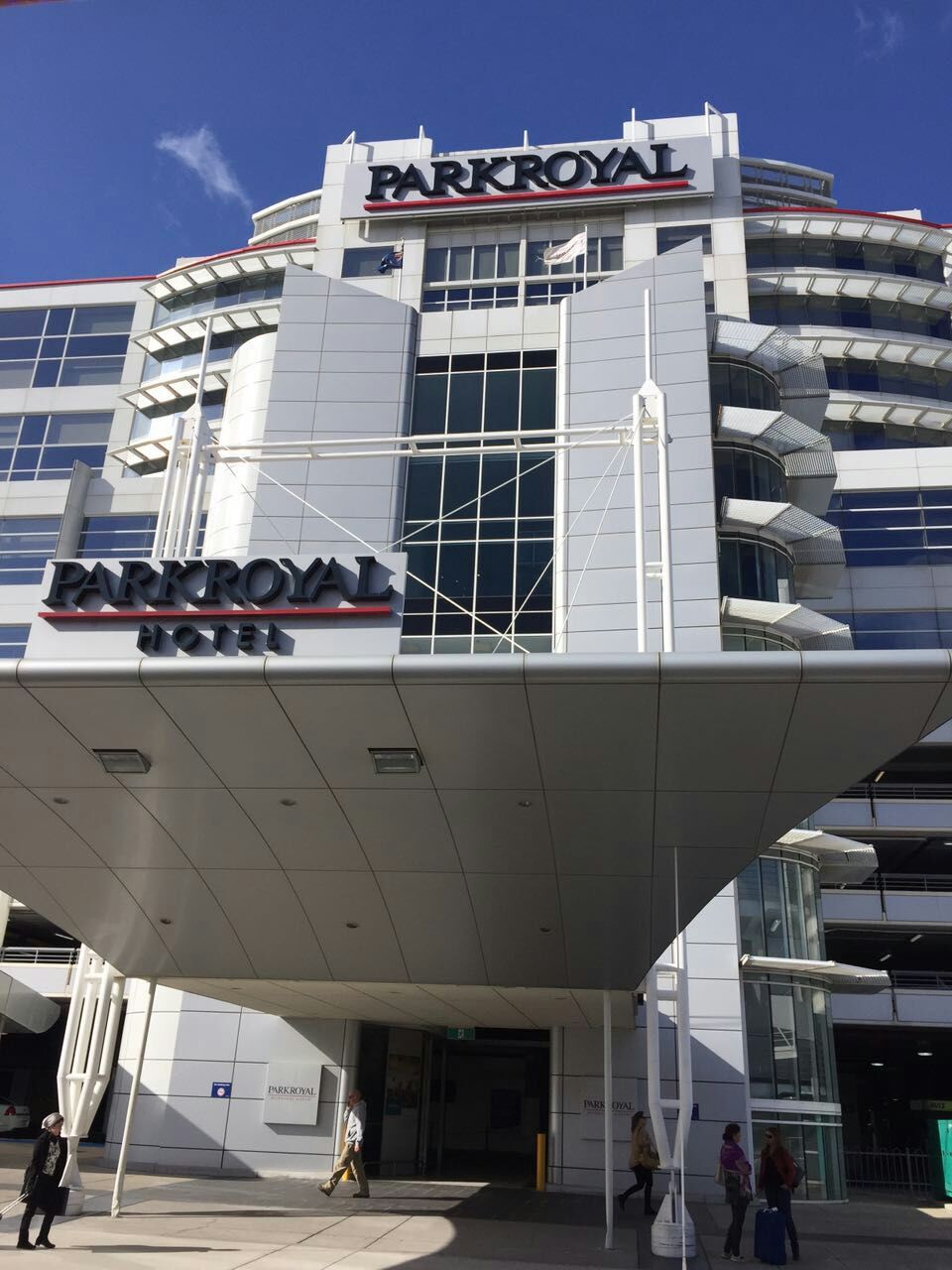 aluminum louver for ParkRoyal Hotel