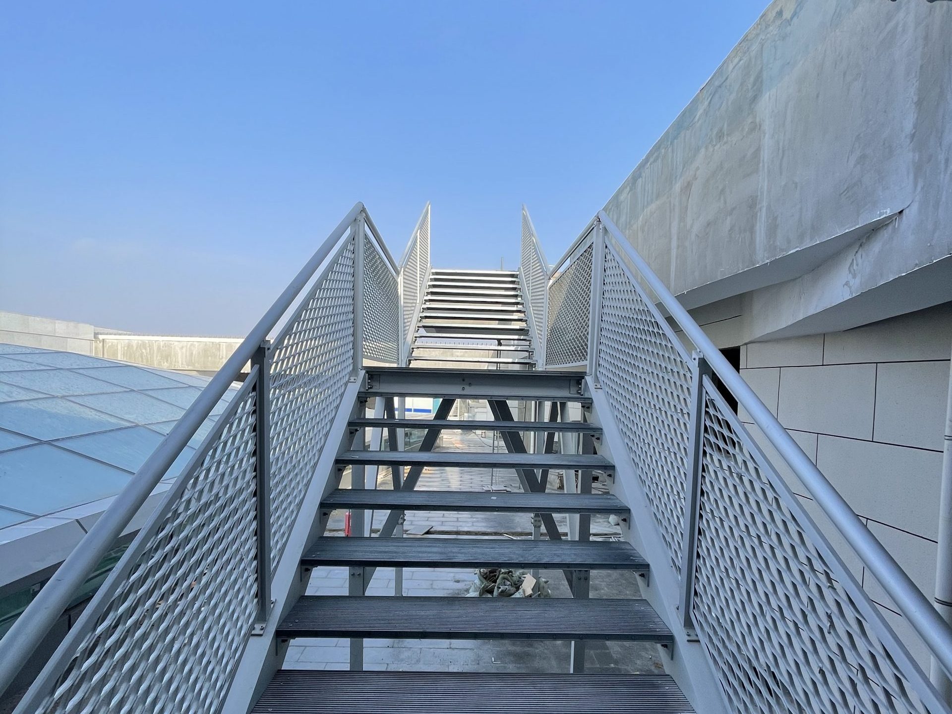metal stair treads project