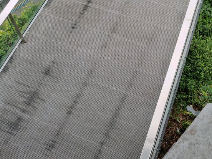 above the view platform