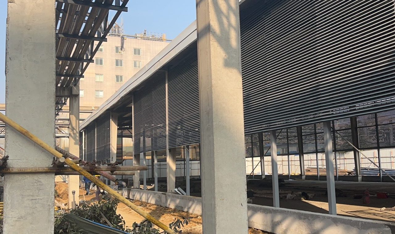 Curtain wall project of HY Industries